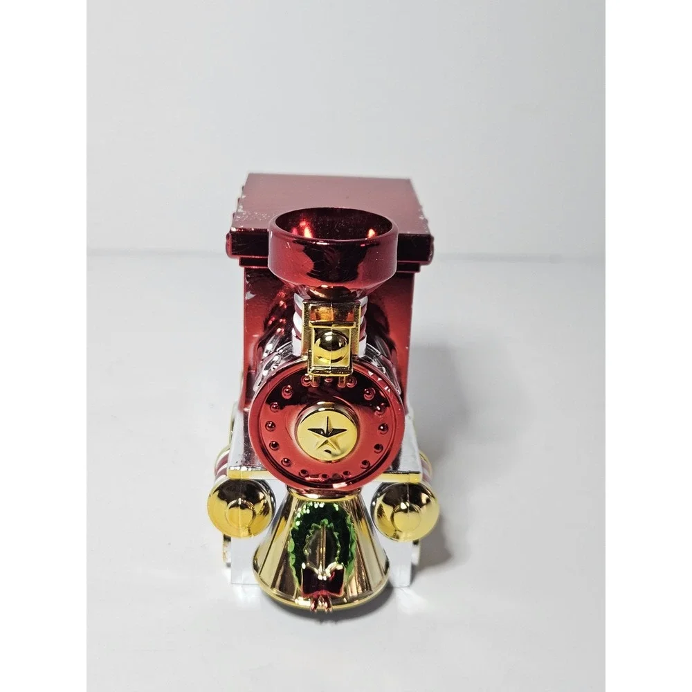 Bath Body Works 2023 Christmas Train Magnetic Candle Topper Light Up Water Globe